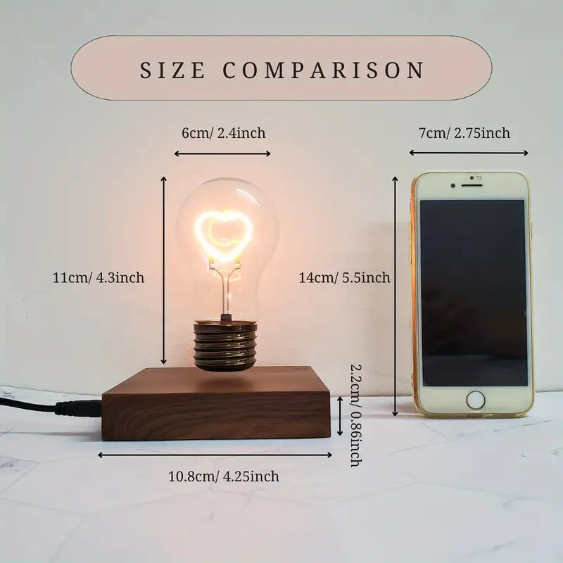 Lampe à ampoule LED en lévitation 2 ™