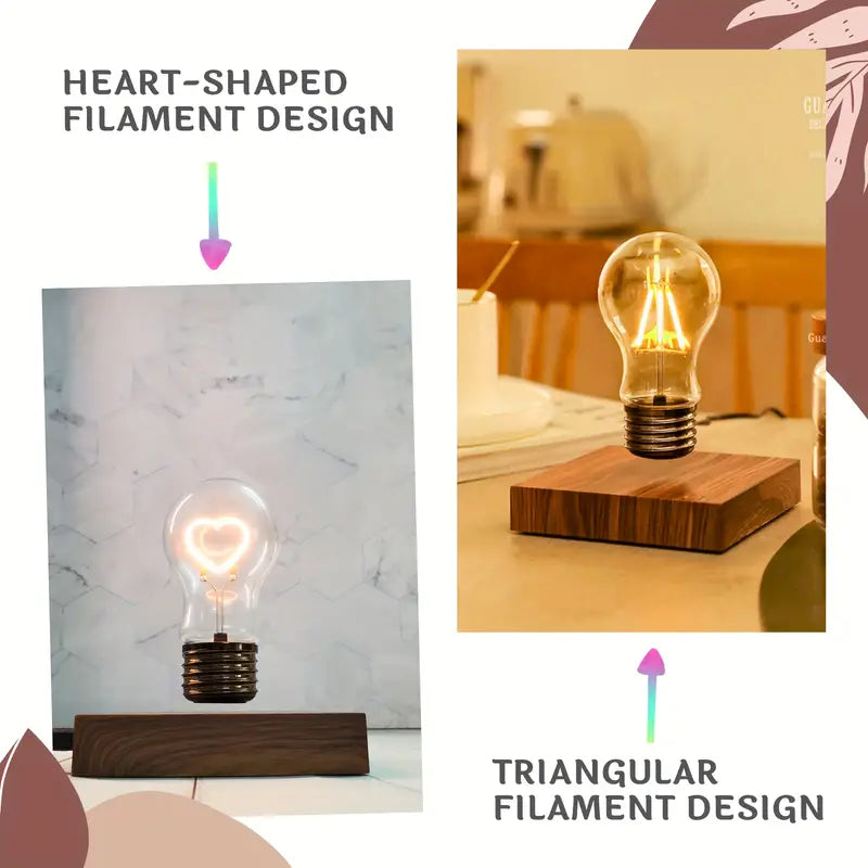 Lampe à ampoule LED en lévitation 2 ™